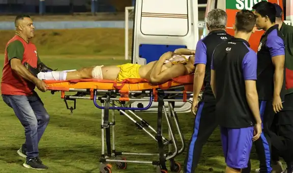 Brasil: policía entra a la cancha y le dispara a un futbolista en la pierna tras el final de un partido