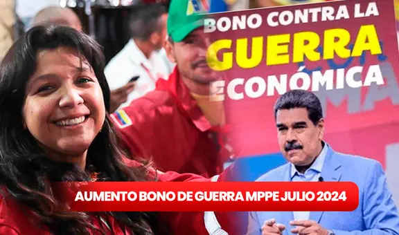 AUMENTO del Bono de Guerra julio 2024: consulta el NUEVO pago a trabajadores públicos ACTIVOS, según el MPPE