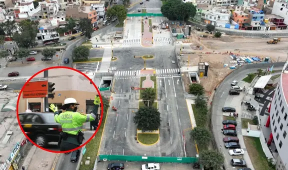 Reabren vías cerradas en Callao por la construcción de la Línea 2 del Metro de Lima tras luego de tres años