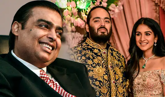 La asombrosa fortuna de Mukesh Ambani, el empresario que juntó a Rihanna, Bill Gates y Zuckerberg en la boda de su hijo