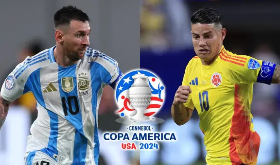 La negativa racha que buscará romper Colombia ante Argentina en la final de la Copa América 2024
