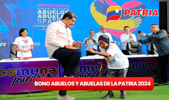 Bono Abuelos y Abuelas de la Patria 2024: consulta cómo registrarte, MONTO y quiénes lo reciben en Venezuela