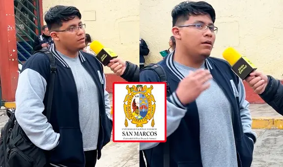Alumno prefiere San Marcos que la universidad privada: “Nos podrá faltar 1.000 cosas, pero nunca compromiso”