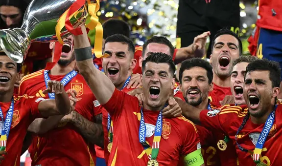 ¡España es campeón de la Eurocopa 2024! Venció 2-1 a Inglaterra con un agónico gol de Oyarzabal