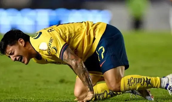 Golpe duro para América: Alejandro Zendejas queda fuera por lesión de peroné