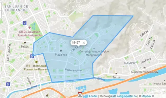 ¿Cuál es el código postal de SJL? Conoce el que te corresponde según tu zona y dirección en el distrito