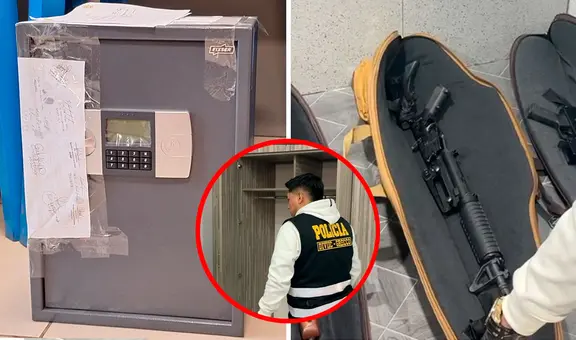 Banda criminal en Trujillo crea búnker subterráneo escondido en un ropero: encontraron bóveda de dinero y armamento