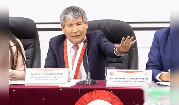 Wilfredo Oscorima: ciudadanos de Ayacucho rechazaron presencia del gobernador: "Lárgate no te queremos ver"