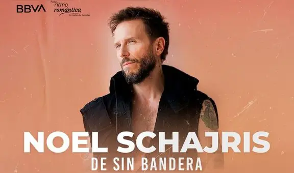 Noel Schajris vuelve a Perú para concierto este 2024: precio de entradas, fecha y todo lo que debes saber