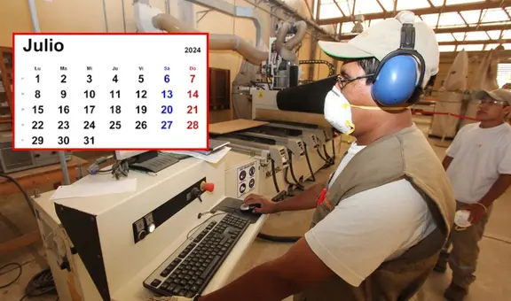 ¿Será día no laborable este lunes 22 de julio? Esto dice El Peruano