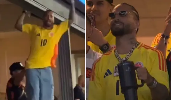 Maluma protagonista polémica con hinchas argentinos durante la final de la Copa América 2024