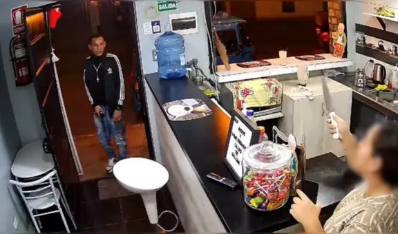 Mujer embarazada se enfrenta a delincuentes armados en Huacho para evitar asalto de su negocio