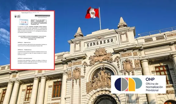 Retiro ONP: ¿qué dice el proyecto del Congreso y cuánto dinero se podría retirar?