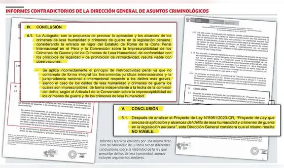 Ley de impunidad: emiten informes contradictorios