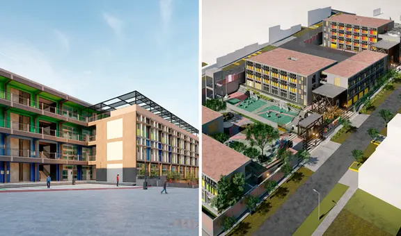 Comienza la construcción simultánea de 14 nuevas Escuelas Bicentenario en San Juan de Lurigancho