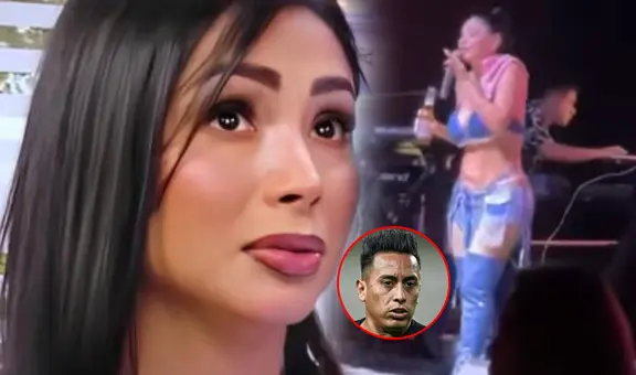 Pamela Franco manda fuerte mensaje durante show en Italia: "¿Quién no ha creído en un traicionero?"