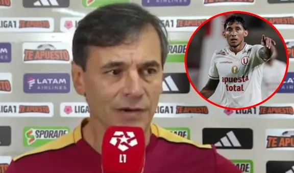 DT de Universitario y su FIRME postura sobre la ausencia de 'Canchita' Gonzalez ante Atlético Grau