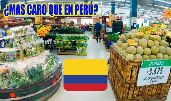 Peruano visita supermercado en Colombia y compara precios de alimentos: "Definitivamente, Perú es más barato"