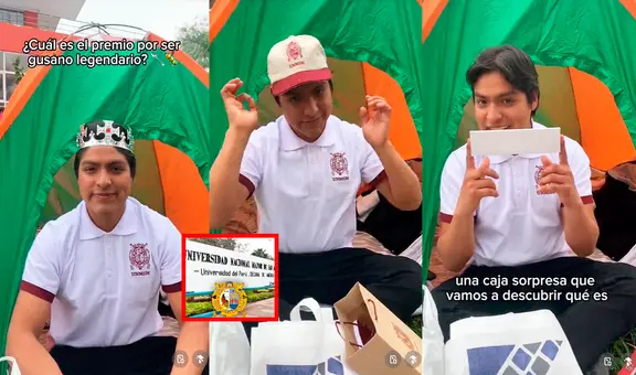 Estudiante de San Marcos revela su premio al ser nombrado ‘Gusano Legendario’ en almuerzo especial