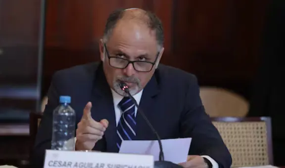 Subcomisión aprobó informe final de César Aguilar como candidato a contralor de la República