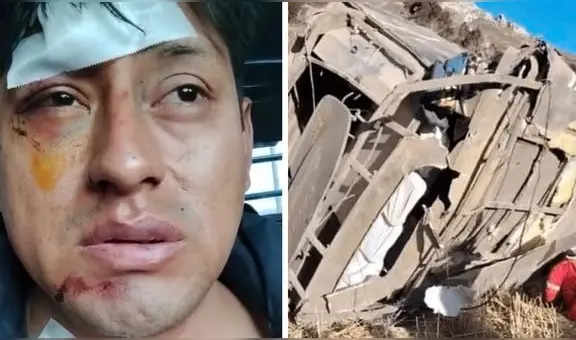 Bryan Blancas de la Orquesta Antología del Folklore intentó rescatar a sus amigos tras accidente: Lloré y grité