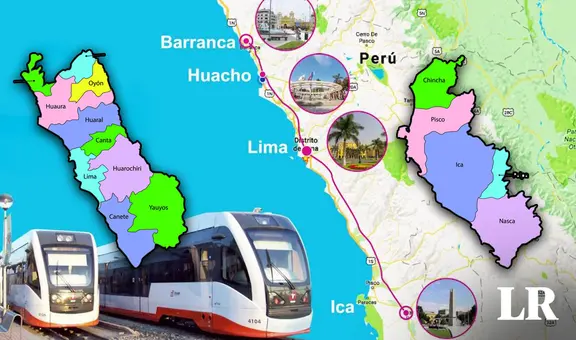 MTC aprueba creación de Tren Lima - Ica que reducirá tiempo de viaje y conectará con Línea 1: esta es su ruta