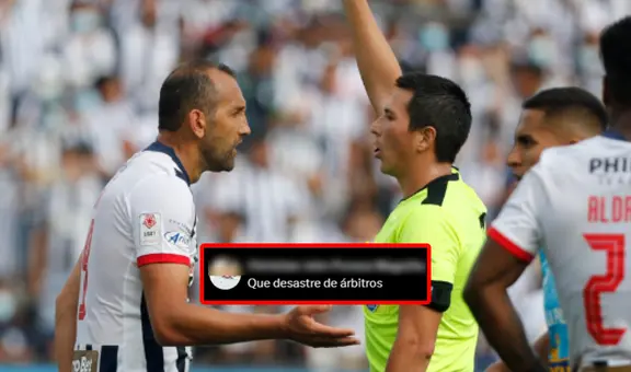 Hinchas de Alianza Lima critican designación de Ortega como árbitro del clásico: "Un desastre"