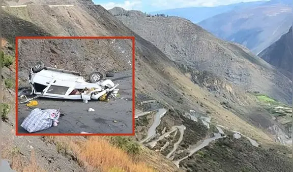 Trágico accidente en Áncash: 5 miembros de una familia mueren al caer auto a abismo tras salir de paseo
