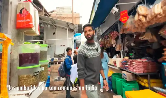 Extranjero va a mercado en Perú y se sorprende por variedad productos y precios: “Me da miedo tanta carne”