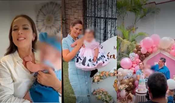 Marina Mora celebra espectacular fiesta por los 10 meses de su hija Sofía