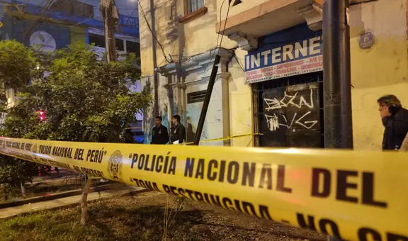 Jesús María: encuentran a dos hombres muertos en cabina de internet