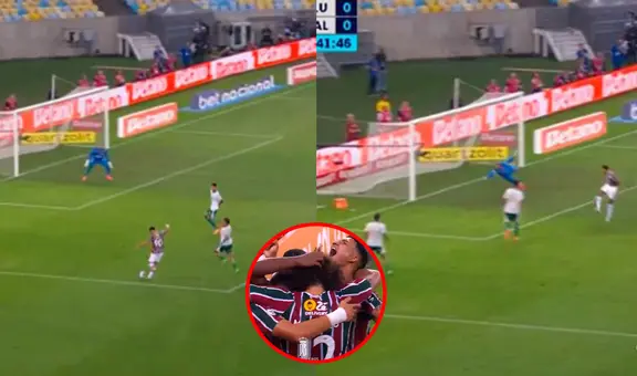 Kevin Serna realiza espectacular asistencia en su debut con Fluminense en la victoria ante Palmeiras