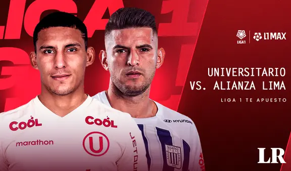 ¿Qué canal transmite Universitario vs. Alianza Lima? Juegan HOY por la Liga 1 2024