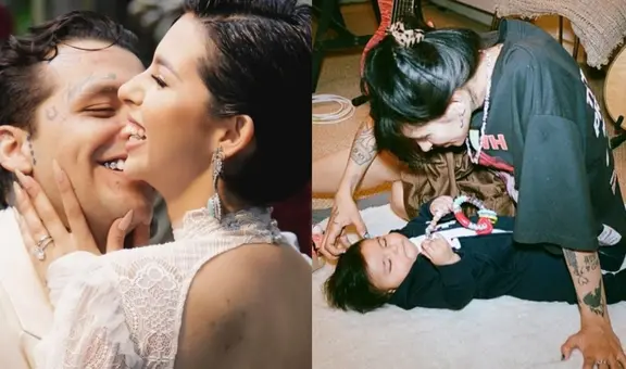 Mientras Nodal y Ángela Aguilar se casaban, Cazzu y su hija Inti pasaban tiempo juntas