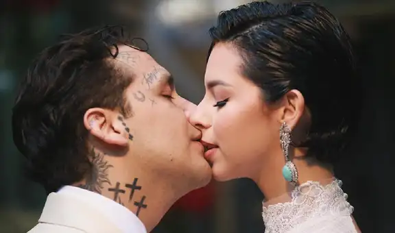 Christian Nodal y Ángela Aguilar hacen oficial su matrimonio con tiernas fotos