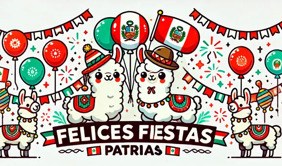 Más de 20 imágenes con mensajes por Fiestas Patrias para compartir este 28 de julio vía WhatsApp
