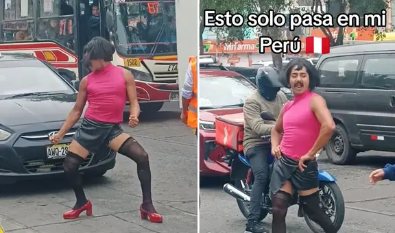 ‘Freddie Mercury peruano’ causa sensación en las calles con sus divertidos pasos: "En Perú creamos trabajos"