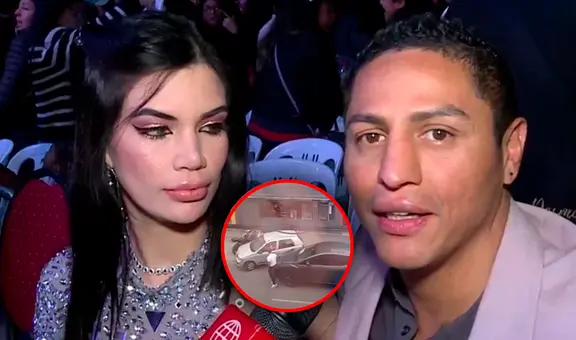 Jonathan Maicelo y Samantha Batallanos se enfrentaron a mujer tras incidente en la vía pública