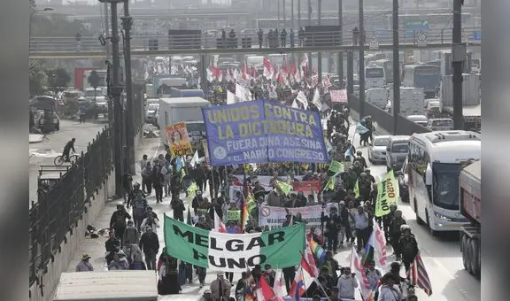 Marchas del 27 de julio contra Boluarte y el Congreso: miles se unieron a deudos llegados de regiones
