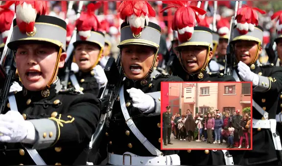 Vecinos exigen espacios para ver el Desfile Cívico Militar: "Estoy desde las 3 a. m., yo también soy peruana"