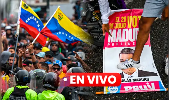 Protestas por elecciones en Venezuela EN VIVO: marchas contra Maduro dejan 749 detenidos y 11 muertos