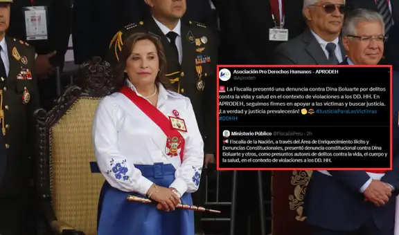 APRODEH sobre DC contra Dina Boluarte por muertes en protestas: "La verdad y la justicia prevalecerán"