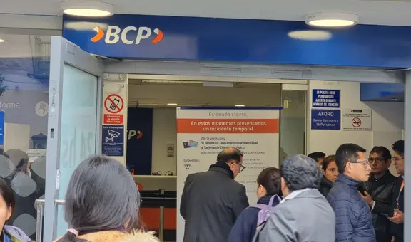 Los 3 servicios del BCP que siguen operando con normalidad pese a problemas en su sistema