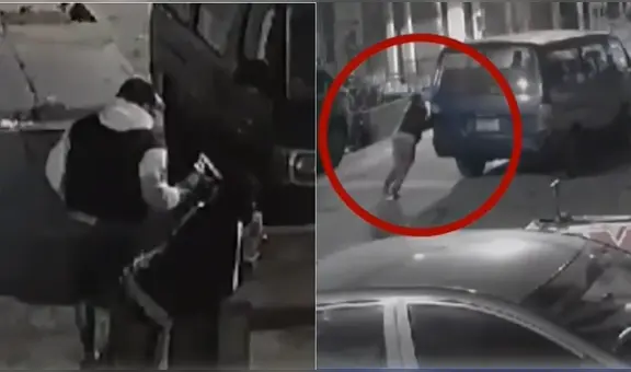 Delincuentes roban miniván a empujones en Los Olivos: aprovecharon que dueño dormía