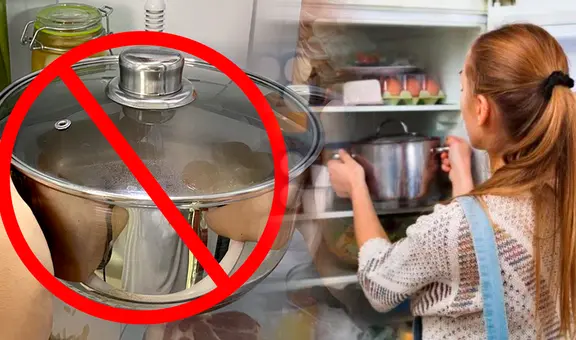 ¿Guardas la olla con comida dentro de la refrigeradora? Esta es la razón por la que nunca debes hacerlo