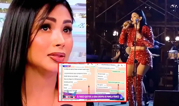 Pamela Franco comparte TAJANTE MENSAJE luego de que se hiciera público el fracaso de su gira en Europa