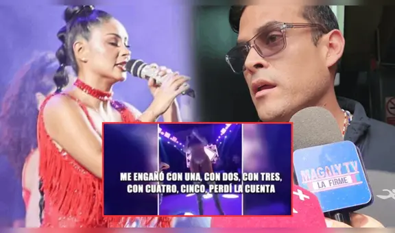 Christian Domínguez confronta a Pamela Franco tras indirectas en su gira por Europa: “Que no opine sobre mi vida”