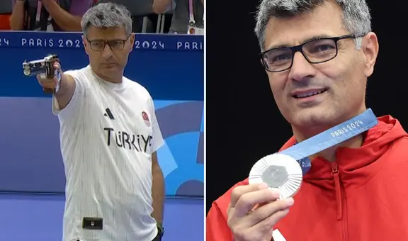 Tirador turco sorprende al mundo en París 2024: ganó medalla de plata con una mano en el bolsillo