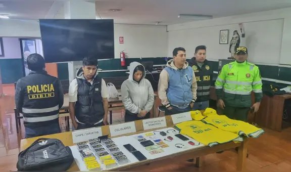 Cayeron "Los Kachorros": organización criminal vendía chips usados de compañía telefónica para extorsionar a víctimas