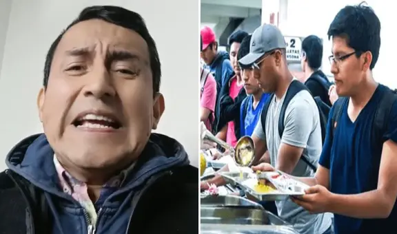 Profesor peruano critica los comedores universitarios y usuarios responden: “Es muy necesario”